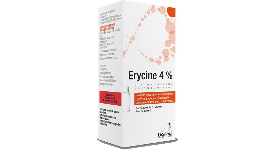 ERYCINE 4% RETOUR EN STOCK SUR LE MARCHE BELGE