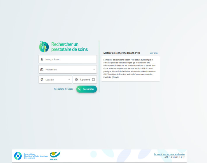 Health PRO : l’INAMI lance un nouvel outil pour identifier les professionnels de santé