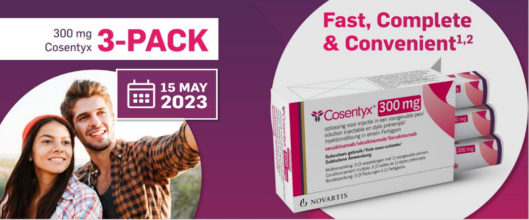 Cosentyx® 3-PACK maintenant disponible!